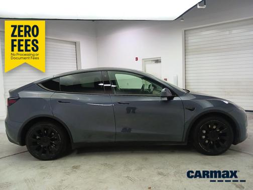 Gray 2021 Tesla Model Y Long Range