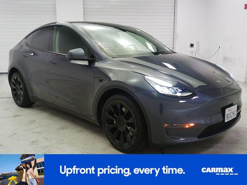 Gray 2021 Tesla Model Y Long Range