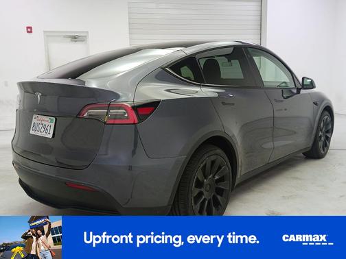 Gray 2021 Tesla Model Y Long Range
