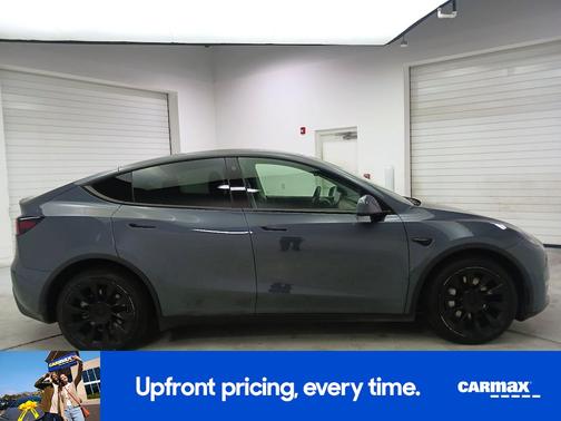 Gray 2021 Tesla Model Y Long Range