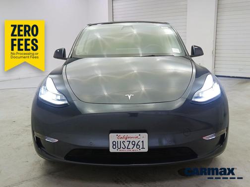 Gray 2021 Tesla Model Y Long Range
