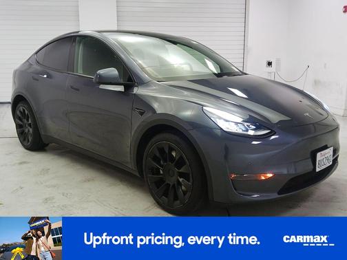 Gray 2021 Tesla Model Y Long Range