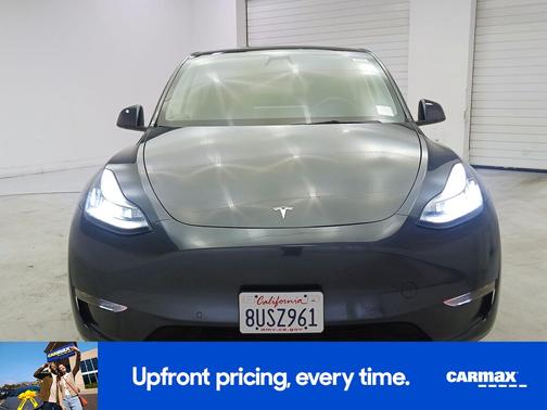Gray 2021 Tesla Model Y Long Range