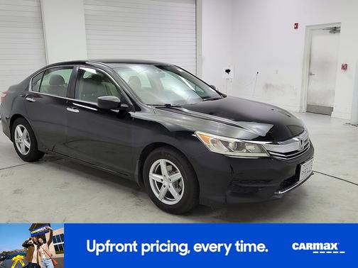 Black 2016 Honda Accord LX