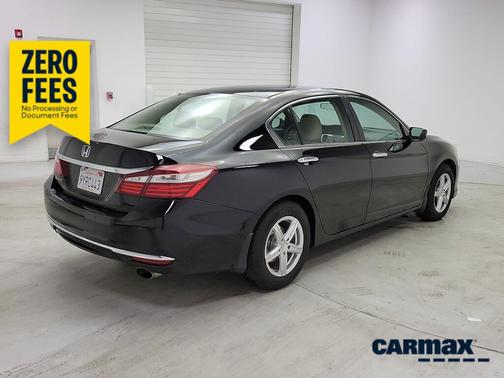 Black 2016 Honda Accord LX