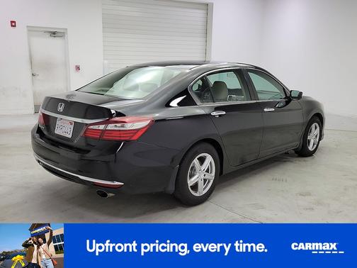 Black 2016 Honda Accord LX