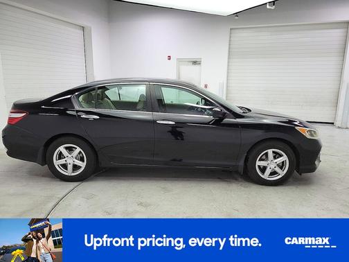 Black 2016 Honda Accord LX