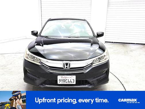 Black 2016 Honda Accord LX