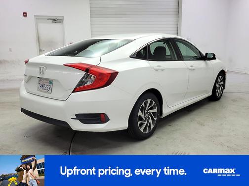 White 2016 Honda Civic EX