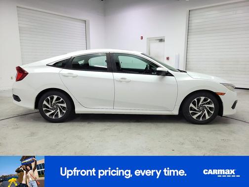 White 2016 Honda Civic EX