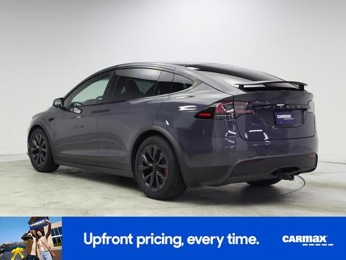 Gray 2023 Tesla Model X Plaid