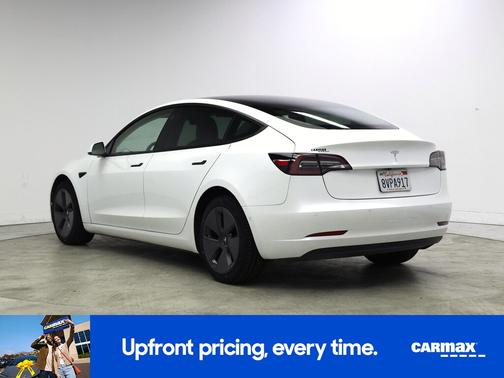 White 2021 Tesla Model 3 Standard Range Plus