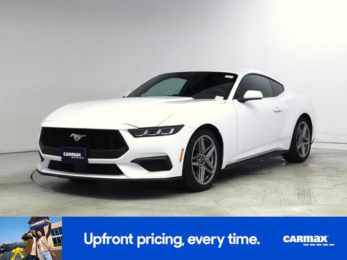 White 2025 Ford Mustang Ecoboost Premium