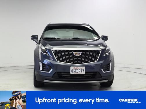 Blue 2021 Cadillac XT5 Premium Luxury