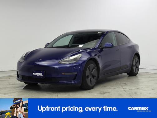 Blue 2022 Tesla Model 3 Long Range