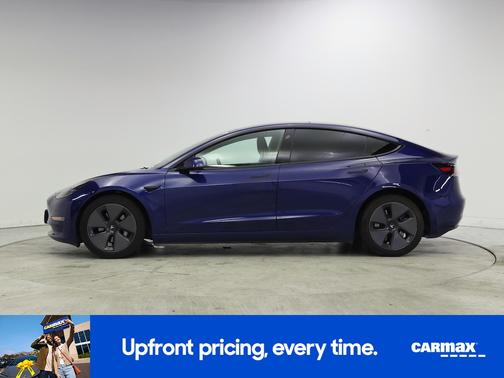 Blue 2022 Tesla Model 3 Long Range