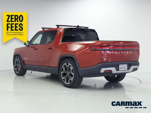 Orange 2023 Rivian R1T Adventure Quad-Motor Large