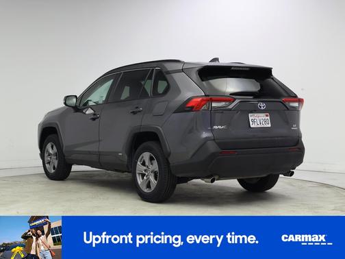 Gray 2022 Toyota RAV4 Hybrid LE