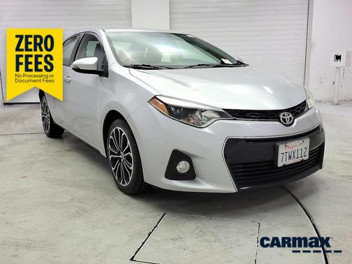 Gray 2016 Toyota Corolla S Premium