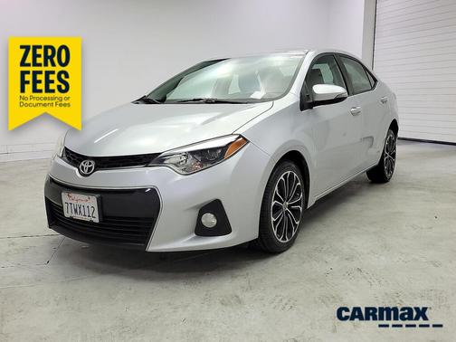 Gray 2016 Toyota Corolla S Premium