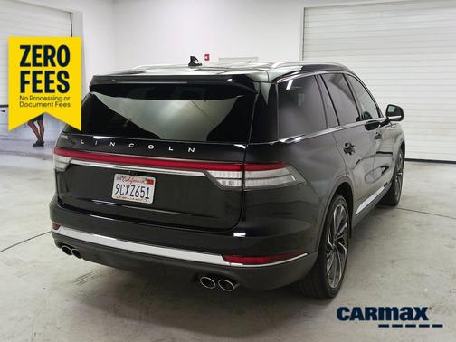 Black 2022 Lincoln Aviator Reserve