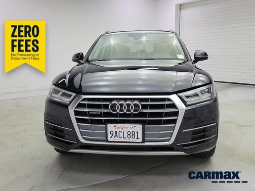 Blue 2018 Audi Q5 Premium Plus