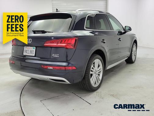 Blue 2018 Audi Q5 Premium Plus