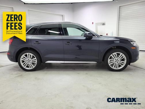 Blue 2018 Audi Q5 Premium Plus