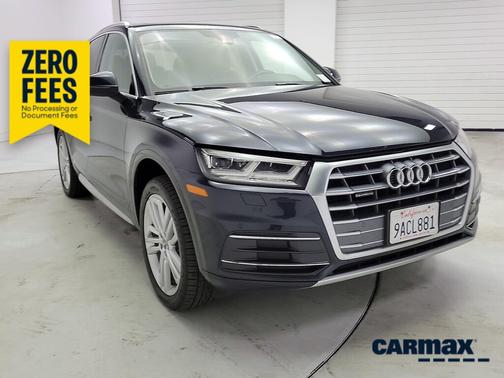 Blue 2018 Audi Q5 Premium Plus