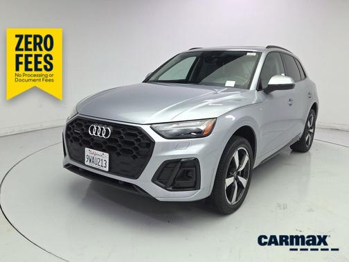 Silver 2022 Audi Q5 S-Line Prestige