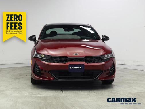 Red 2021 Kia K5 GT-Line