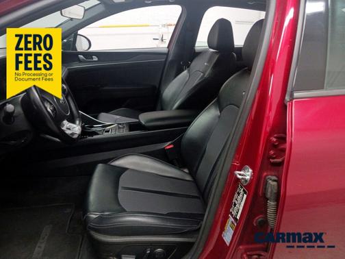 Red 2021 Kia K5 GT-Line