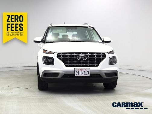 White 2025 Hyundai VENUE Limited