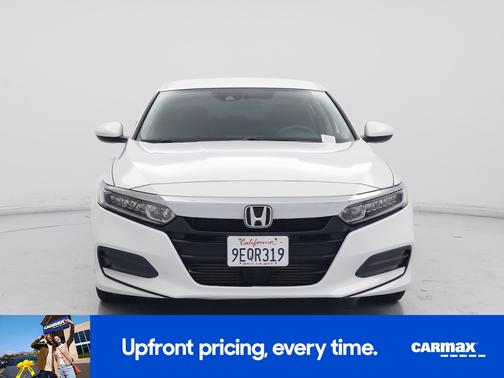 White 2018 Honda Accord LX