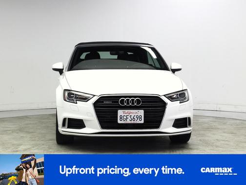 White 2018 Audi A3 Premium