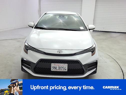 White 2022 Toyota Corolla SE
