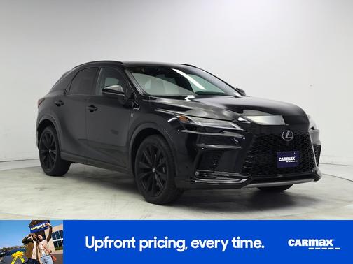 Black 2024 Lexus RX 500h F-Sport Performance