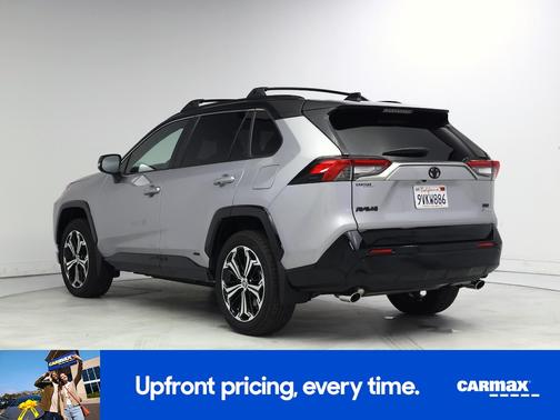 Silver 2025 Toyota RAV4 Plug-In Hybrid XSE