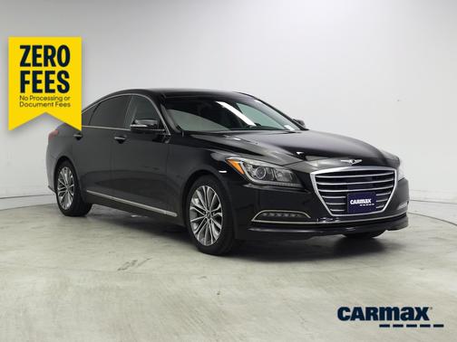 Black 2017 Genesis G80