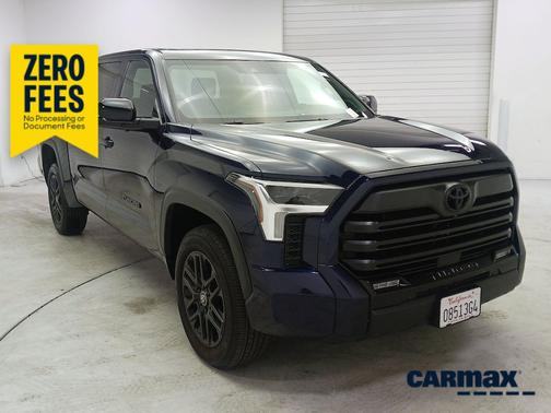 Blue 2025 Toyota Tundra Limited