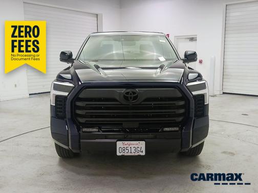 Blue 2025 Toyota Tundra Limited