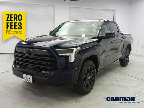 Blue 2025 Toyota Tundra Limited