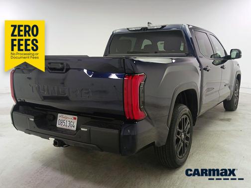 Blue 2025 Toyota Tundra Limited