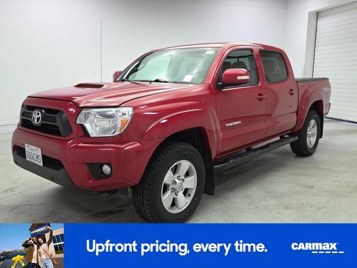 Red 2015 Toyota Tacoma