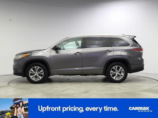 Gray 2015 Toyota Highlander XLE