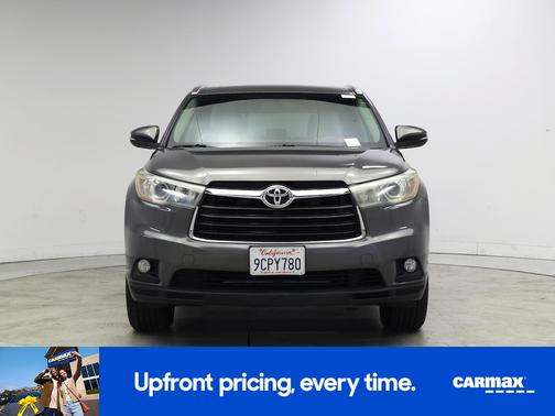 Gray 2015 Toyota Highlander XLE