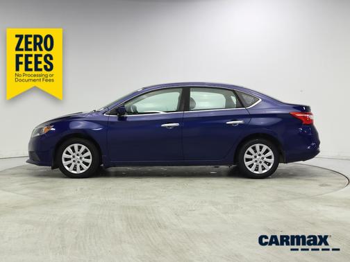 Blue 2019 Nissan Sentra S