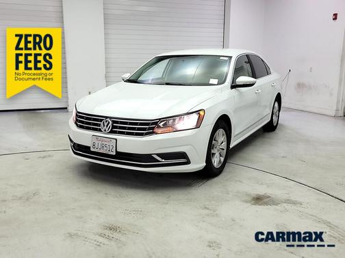 White 2016 Volkswagen Passat S