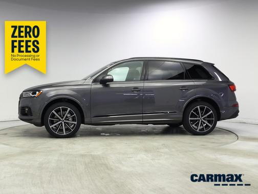 Gray 2022 Audi Q7 Premium Plus