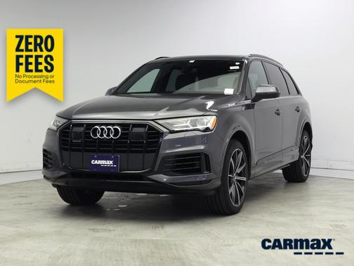 Gray 2022 Audi Q7 Premium Plus
